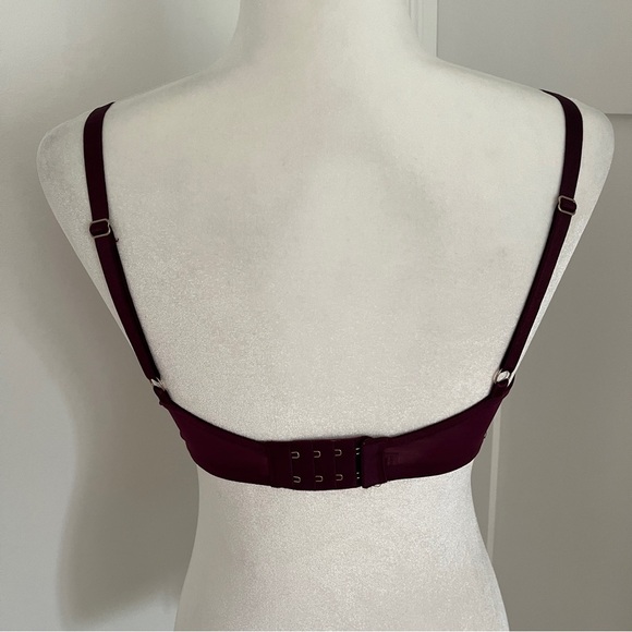 $80 VICTORIA'S SECRET DREAM ANGELS FLORAL EMBROIDERED PUSH UP BRA 34D *F6 - Picture 4 of 5